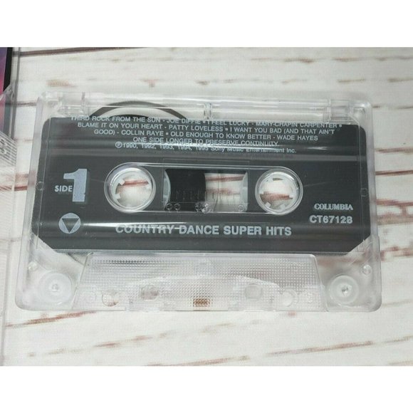 Get Your Country Dance On with Our Super Hits Cassette Tape - Picture 5 of 6